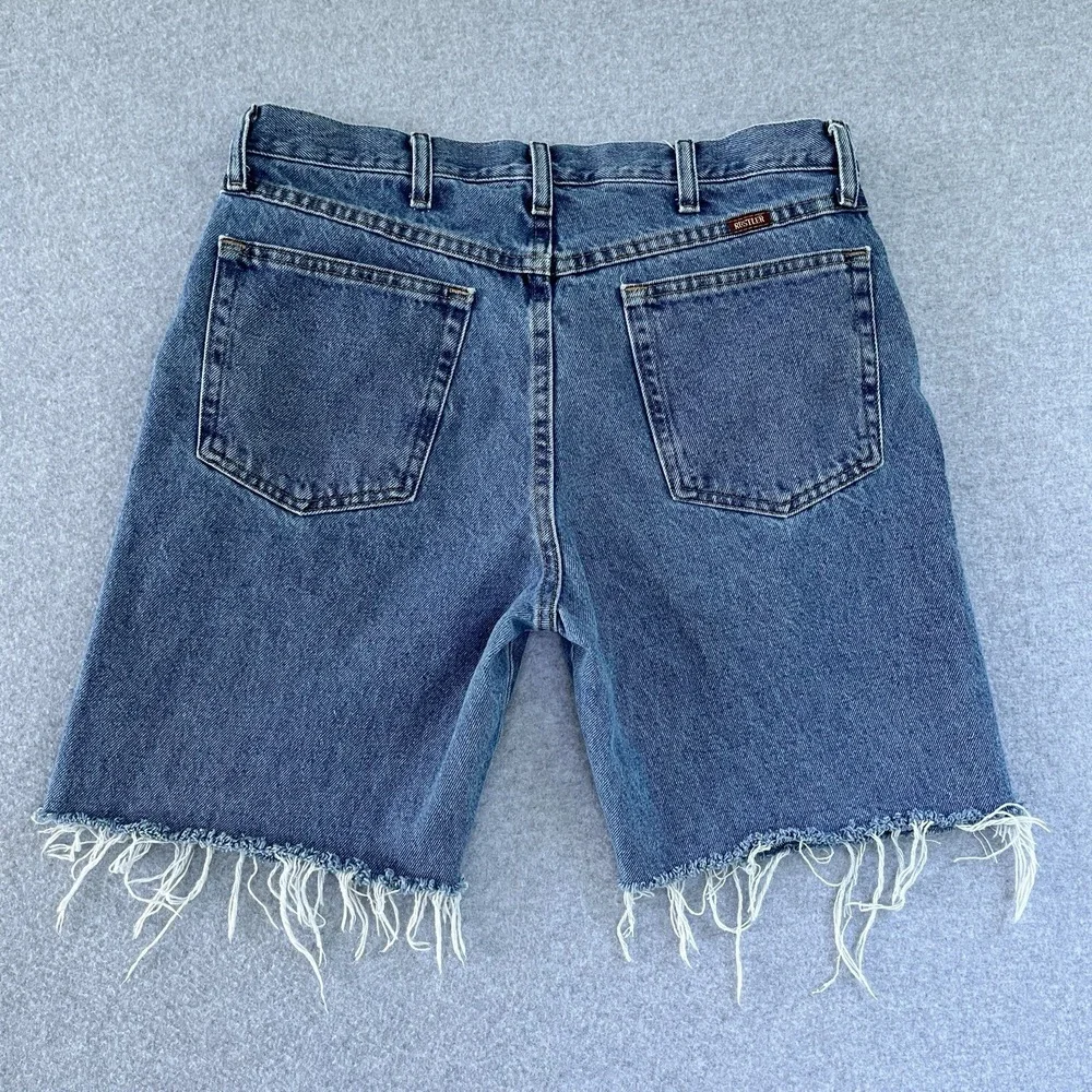 Rustler Shorts Mens‎ 34 Cutoffs Dad Jorts 8